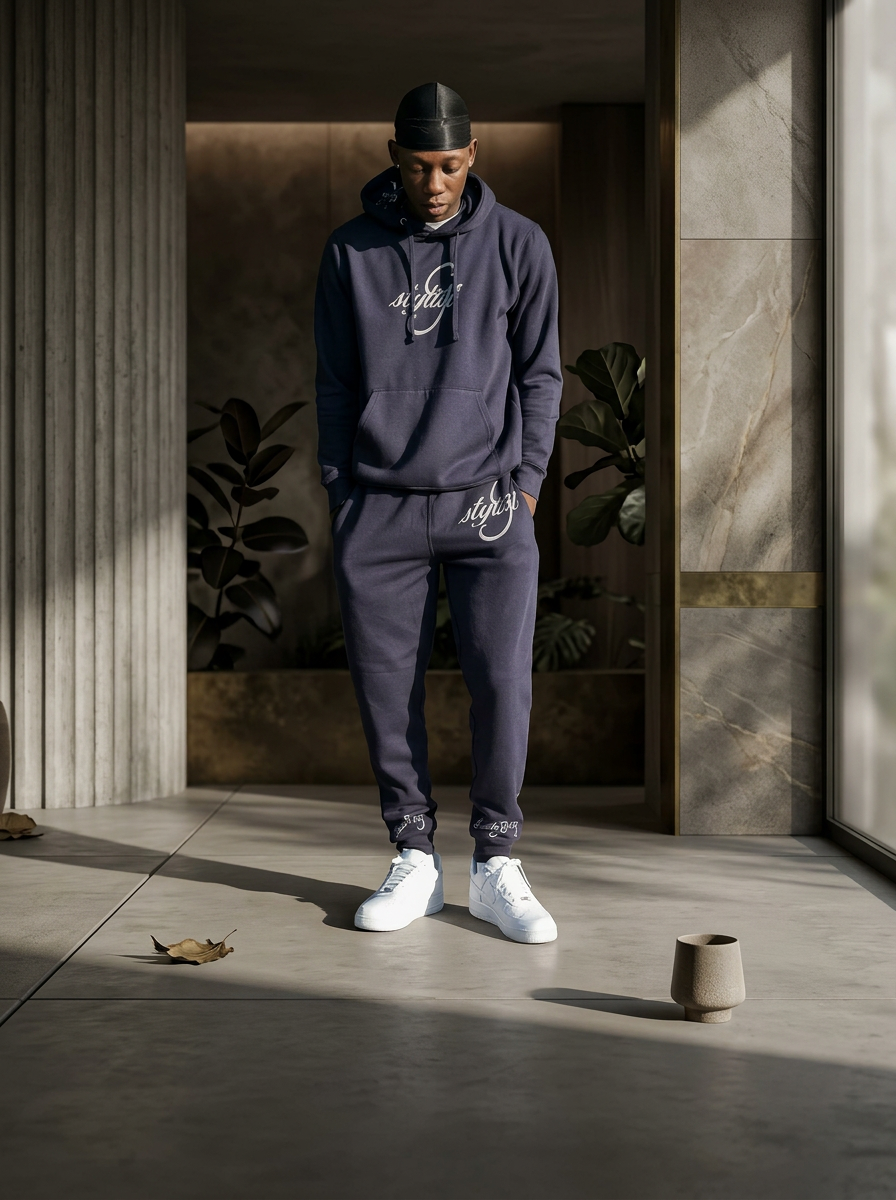 Signature Navy Tracksuit